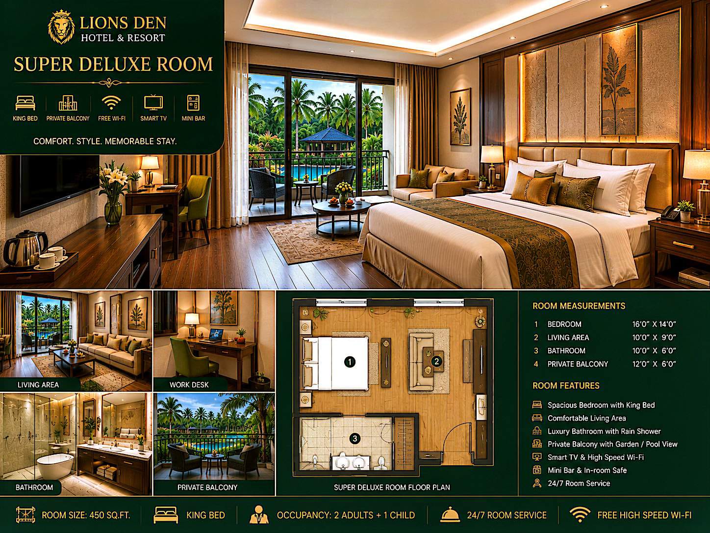 Super deluxe rooms